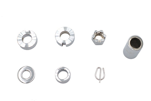 Colony Rear Axle Spacer Kit Chrome - 2026-5