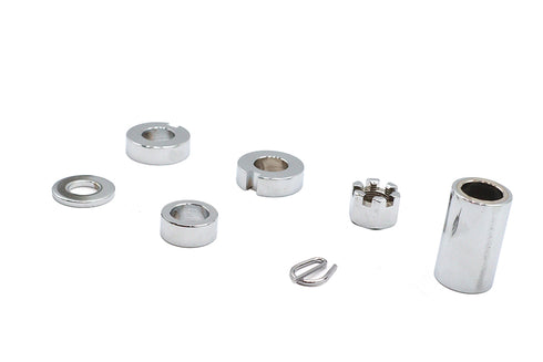 Colony Rear Axle Spacer Kit Chrome - 2026-5