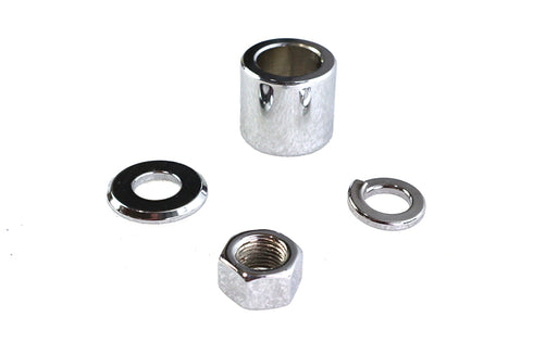 Colony Front Axle Spacer Kit Smooth Style Chrome - 2034-4
