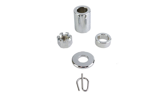 Colony Rear Axle Spacer Kit Chrome - 2038-4