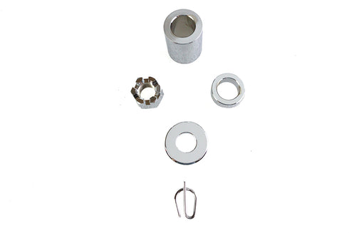 Colony Rear Axle Spacer Kit Chrome - 2038-4