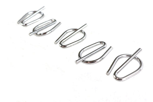 Colony Chrome Rear Axle Spring Clips - 2042-5