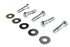 Colony Rear Sprocket Bolt and Washer Kit Chrome - 2053-10