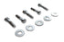 Colony Rear Sprocket Bolt and Washer Kit Chrome - 2053-10