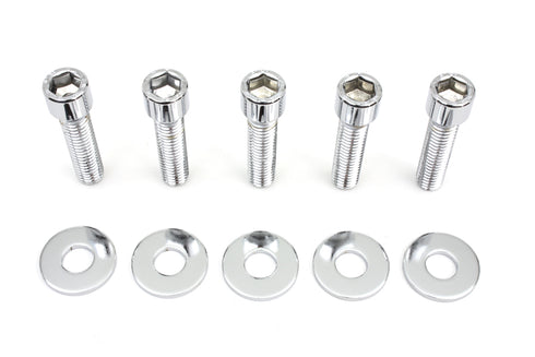V-Twin Rear Pulley Bolt and Washer Kit Allen Style - 2054-10T