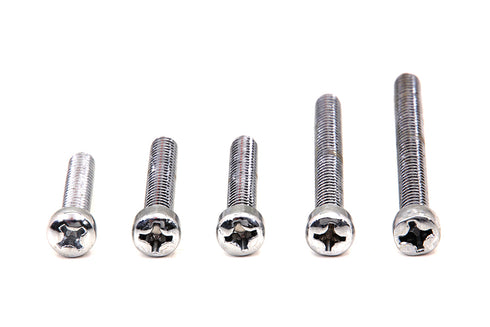 Colony Sprocket Kick Starter Cover Screw Chrome - 2059-5