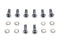 Colony Tappet Block Screw Kit Chrome - 2099-16