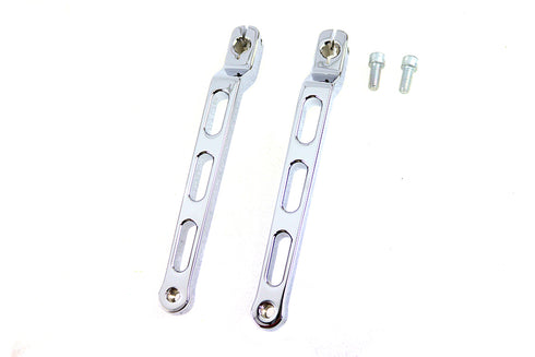 V-Twin Extended Heel Toe Shifter Lever Set Chrome - 21-0002