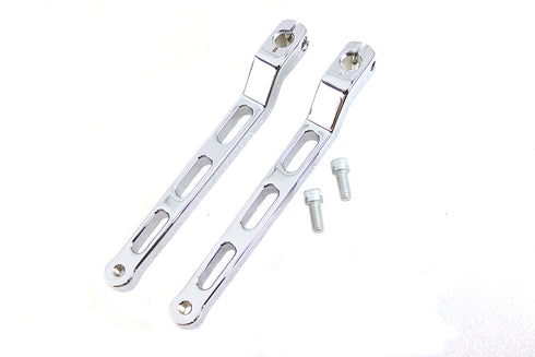 V-Twin Extended Heel Toe Shifter Lever Set Chrome - 21-0002