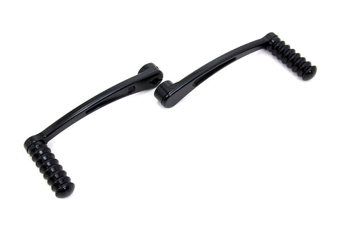 V-Twin Black Heel Toe Shifter Lever Set - 21-0055