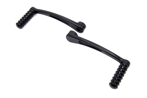 V-Twin Black Heel Toe Shifter Lever Set - 21-0055