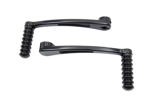 V-Twin Black Heel Toe Shifter Lever Set - 21-0055
