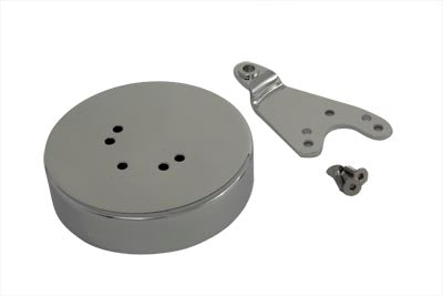 V-Twin Dust Shield Cover and Shifter Lever Set Chrome - 21-0210