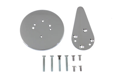 V-Twin Chrome Dust Shield and Shifter Lever Set - 21-0214