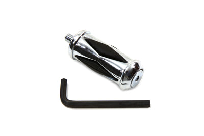 V-Twin Shifter Footpeg Chrome Diamond Shape - 21-0260
