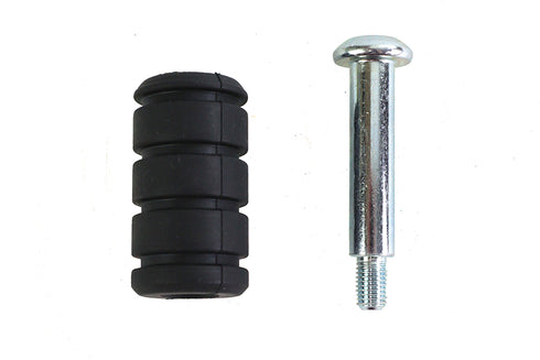 V-Twin M8 Shifter Peg and Bolt Chrome - 21-0273
