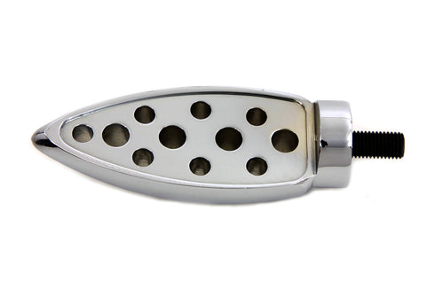Wyatt Gatling Chrome Teardrop Shifter Peg - 21-0281