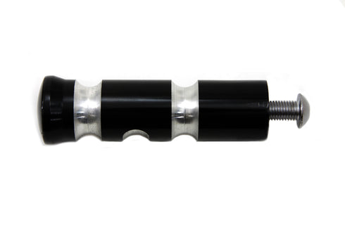 Wyatt Gatling Black Contour Grooved Shifter Peg - 21-0339
