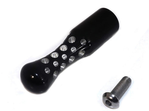 Wyatt Gatling Black Agostinni Shifter Footpeg Contour Style - 21-0352