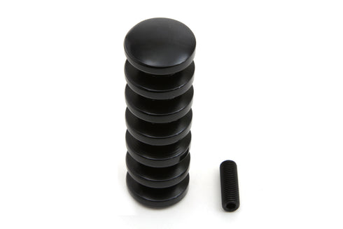 Wyatt Gatling Black Grooved Shifter Peg - 21-0353