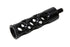 V-Twin Black Swiss Cheese Shifter Peg - 21-0355