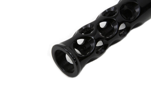 V-Twin Black Swiss Cheese Shifter Peg - 21-0355