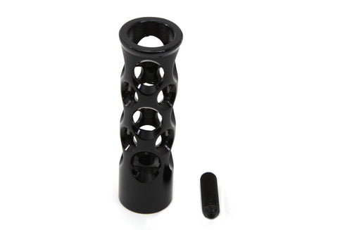 V-Twin Black Swiss Cheese Shifter Peg - 21-0355