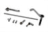 V-Twin Chrome Shifter Rod Kit - 21-0501