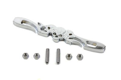 V-Twin Chrome Shifter Rod Skull Style - 21-0557