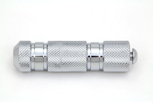 V-Twin Chrome Knurled Four Grooved Shifter Peg - 21-0569