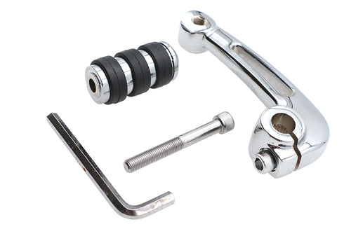 V-Twin Billet Shifter Lever with Footpeg - 21-0614