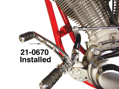 V-Twin Billet Shifter Lever Chrome - 21-0670