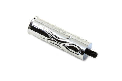 V-Twin Shifter Footpeg Flame Design - 21-0683