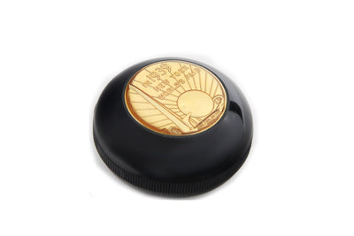 V-Twin Jockey Shifter Knob with Medallion Design - 21-0694