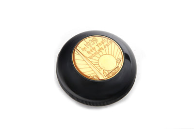V-Twin Jockey Shifter Knob with Medallion Design - 21-0694