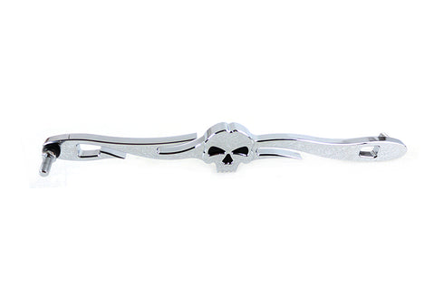 V-Twin Chrome Shifter Rod Skull Style - 21-0817