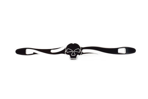 V-Twin Black Shifter Rod Skull Style - 21-0818