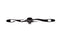 V-Twin Black Shifter Rod Skull Style - 21-0818
