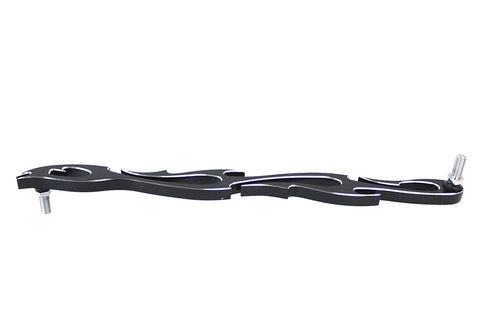 V-Twin Black Shifter Rod Flame Style - 21-0852
