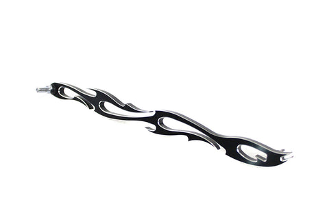 V-Twin Black Shifter Rod Flame Style - 21-0852