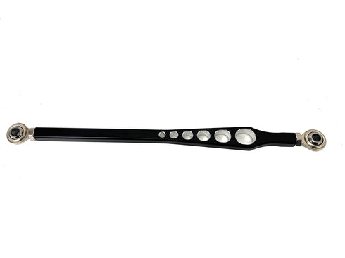 V-Twin 12 inch Billet Shifter Rod Kit Black - 21-0854