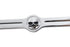 V-Twin 12 inch Skull Shift Rod Kit Chrome - 21-0855