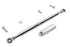 V-Twin Billet Shifter Rod Kit Chrome - 21-0857