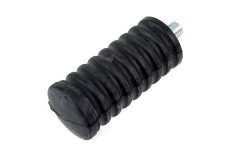V-Twin Shifter Footpeg Black Rubber - 21-0901