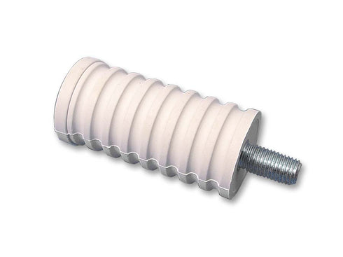 V-Twin Shifter Footpeg White Rubber - 21-0904