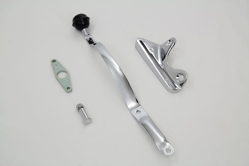 V-Twin Chrome Tank Hand Shifter Kit - 21-0995