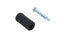 V-Twin Rubber Shifter Peg Black with Screw - 21-2092