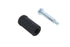 V-Twin Rubber Shifter Peg Black with Screw - 21-2092