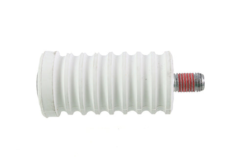 V-Twin Rubber Shifter Peg White with Screw - 21-2093