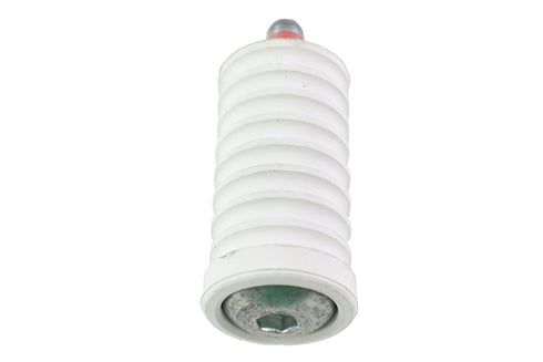 V-Twin Rubber Shifter Peg White with Screw - 21-2093